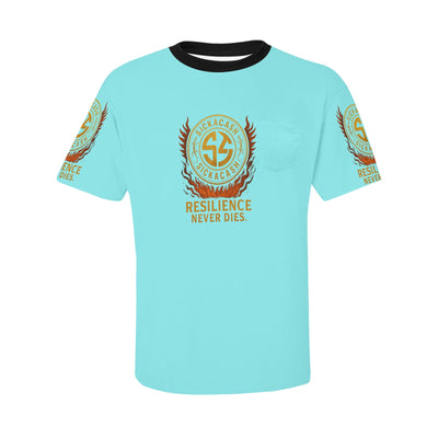 Men's All Over Print Patch Pocket T-shirt (Model T56)