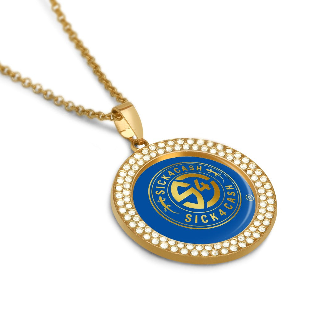 S4C Multicolored diamond necklace