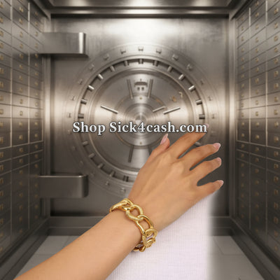 18K Gold Plated Bracelet  Great Price looks Real