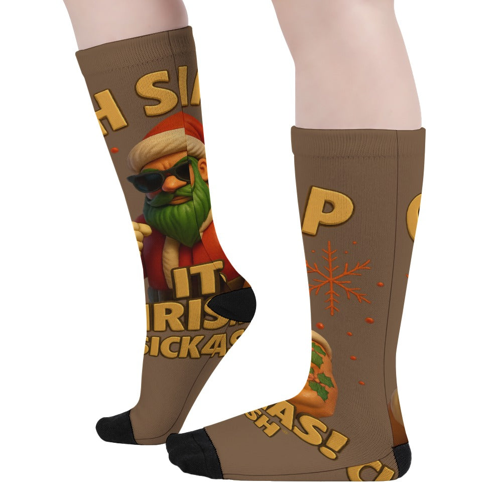 “OH SNAP IT’S CHRISTMAS” Socks - Limited Holiday Drop