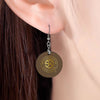 S4C Wooden earrings pendant