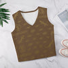 Women's Long Sleeve Button Knit Vest
