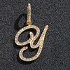 Hip hop accessories grass letter pendant melon seed buckle Cuban chain accessory