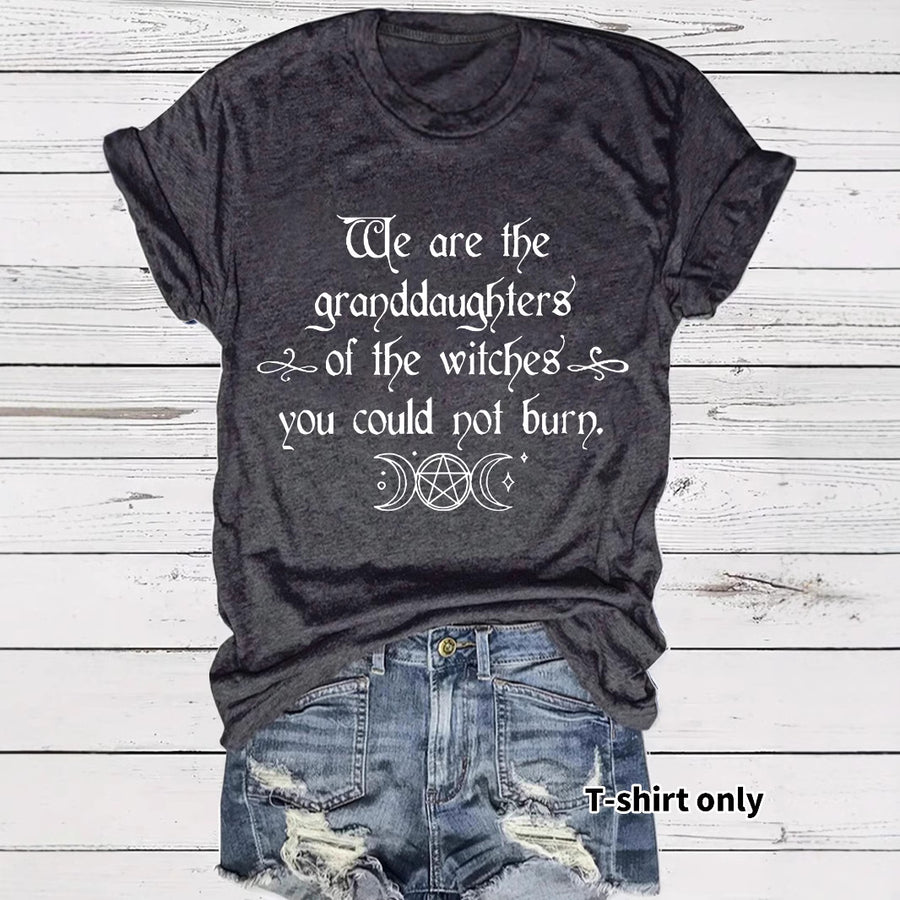 Moon Letter Printed T-Shirt