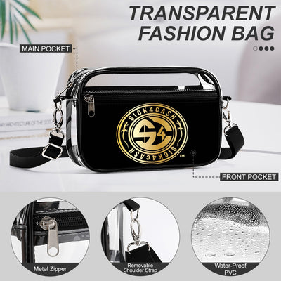 🦎 Lizard Transparent Satchel Set – Two Piece (New Arrival)