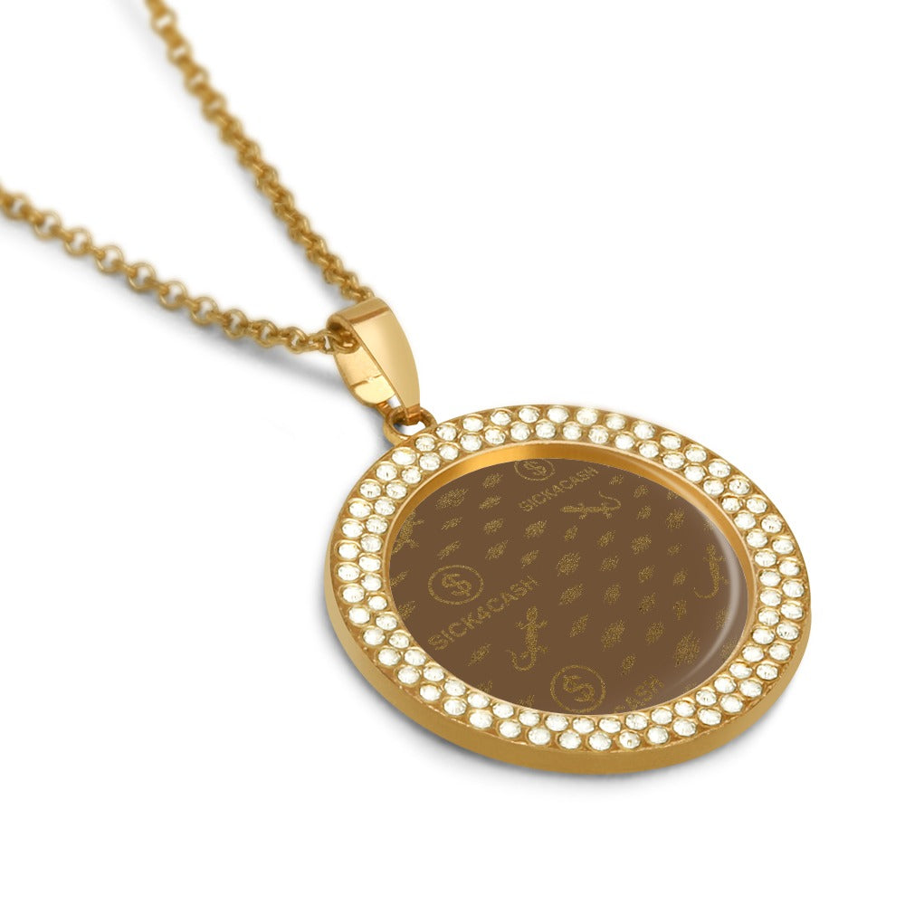 S4C Multicolored diamond necklace