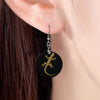 S4C Wooden earrings pendant