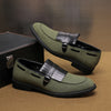 SICK4CASH® Business Formal Leather Shoe Slip into legacy. This low-cut, British-style