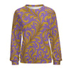 Raglan round neck sweater