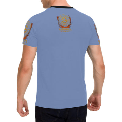 Men's All Over Print Patch Pocket T-shirt (Model T56)