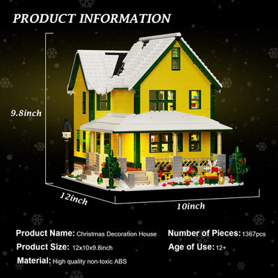 Christmas Story House Building Blocks Kit
