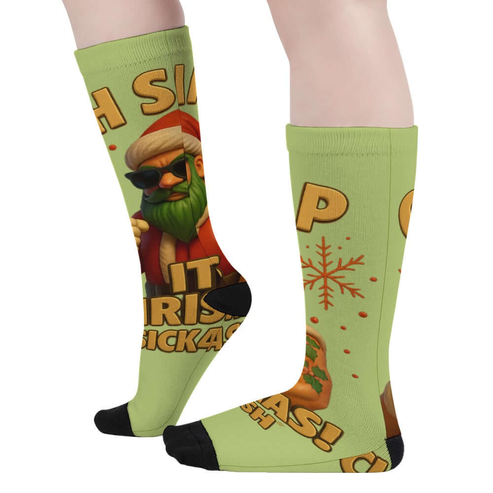 “OH SNAP IT’S CHRISTMAS” Socks - Limited Holiday Drop