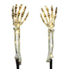 Halloween Ghost Hand Floor Lamp Led Copper Wire Light String Luminous Skull Hand Ghost Festival Layout Props