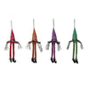 Halloween Light up Wizard Hat Long Leg Pendant Window Display Decoration Pendant Ghost Festival Party