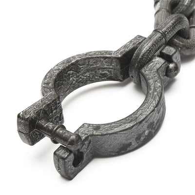Halloween Props Chain Handcuffs Cosplay Prisoners Dress Up Handcuff Wrist Shackles Tooks Costume Party Trick Props Supplies