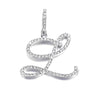 Hip hop accessories grass letter pendant melon seed buckle Cuban chain accessory