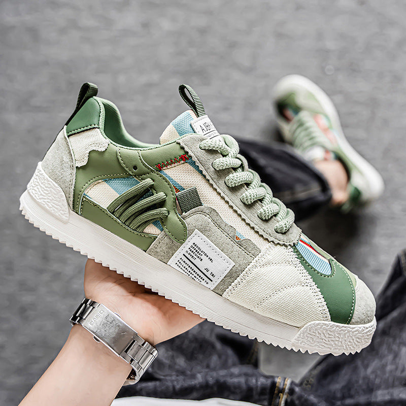 Thin Multi-Dopamine Agan Sneakers – Men's Breathable Mesh, Fashion-Forward Versatile Sports Shoes