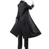 Makima Cosplay Costume Wig Women Men Trench Coat Jacket Black Suit Uniform Halloween Carnival Party Anime Outfits