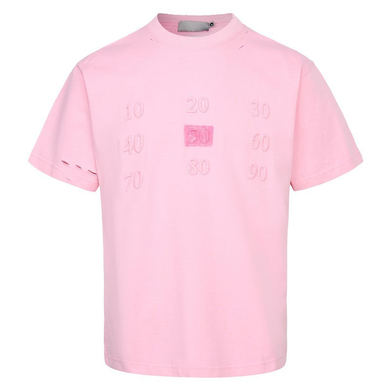 Short Sleeve Crew Neck T-Shirt  for Men and Women