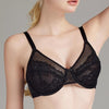Women’s French Lace Bra – Elegant Sheer Lingerie, Lightweight Support, Adjustable Fit
