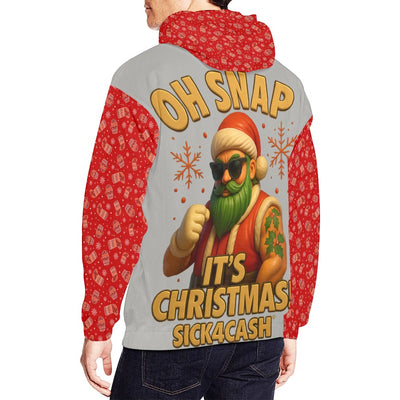 SICK4CASH® OH SNAP IT'S CHRISTMAS Hoodie – Limited Holiday Drop