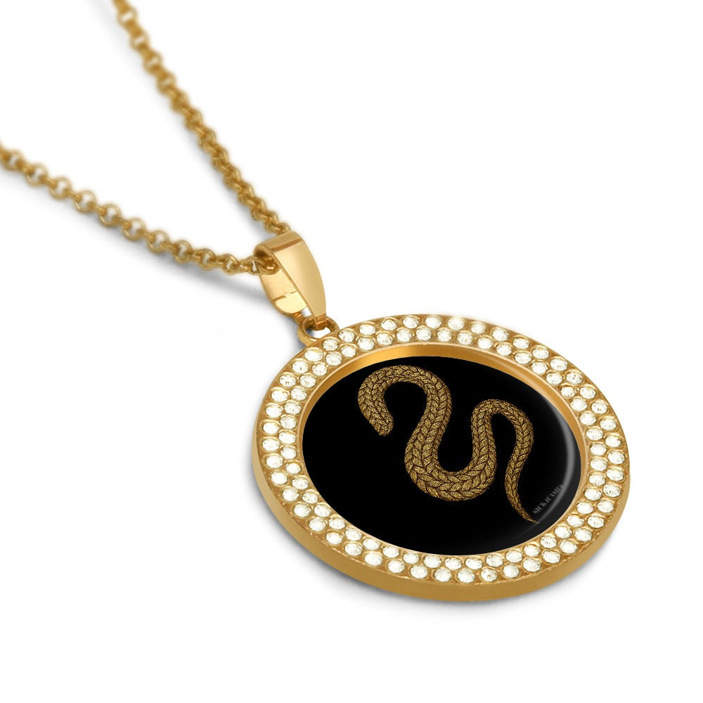 S4C Multicolored diamond necklace