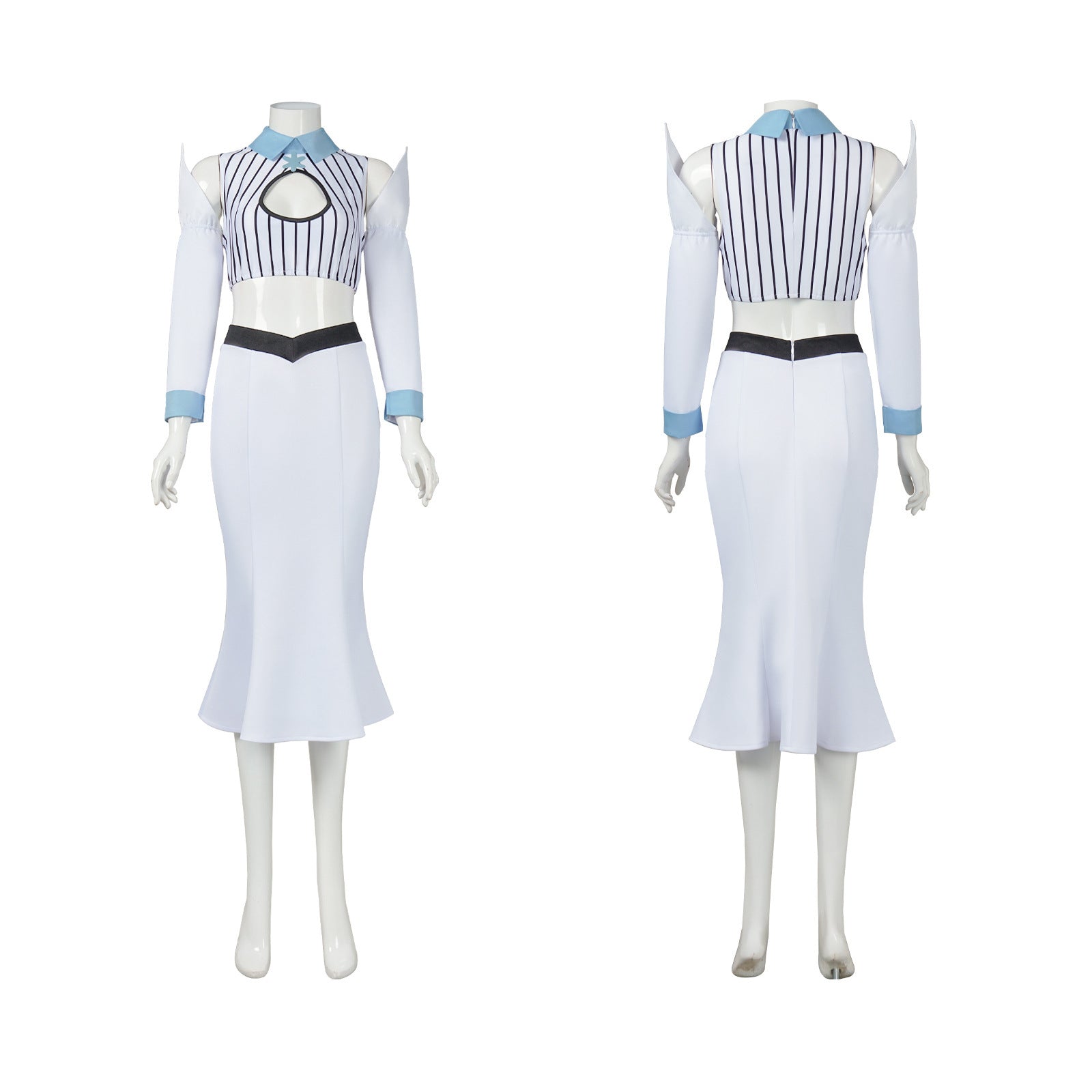 Orihime Inoue Cosplay Costume Sexy White Shirt Skirt Suit Halloween Carnival Costume
