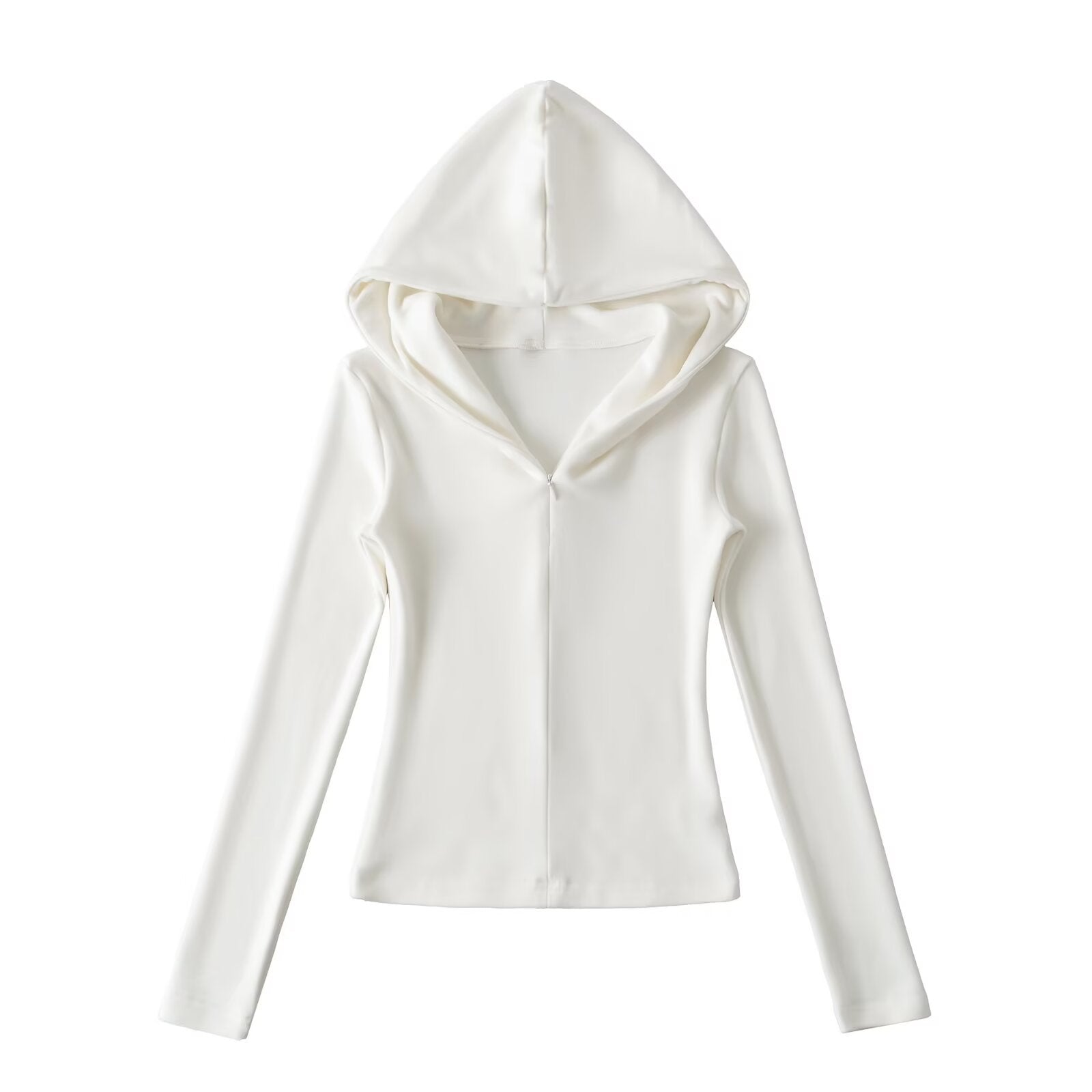 Half-Zip Slim Fit Hooded Sweatshirt