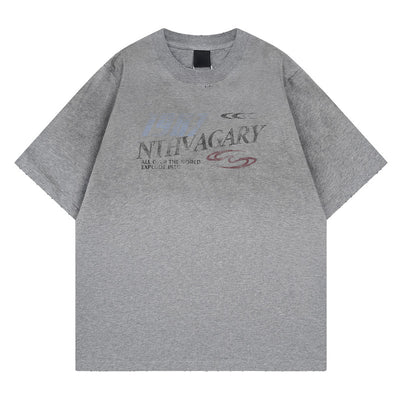 Short Sleeve T-Shirt Men's Fit Loose Couple Tee
