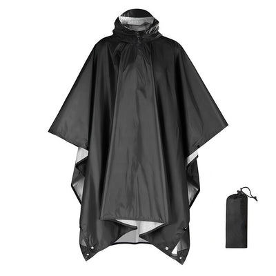 Unisex Waterproof Hooded Rain Coat/Poncho – Lightweight Outdoor Shell for Hiking, Fishing & Climbing