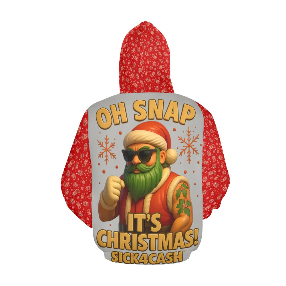 Christmas  snap hoodie