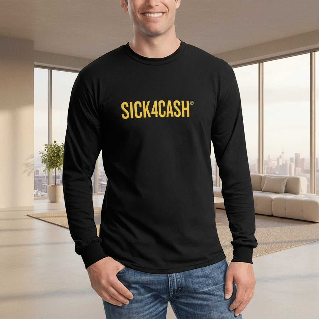 SICK4CASH Men's Premium Long Sleeve Jersey