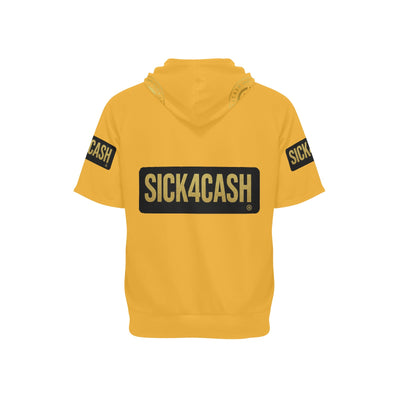 🖤 SICK4CASH® Legacy Hoodie: “DRAW BLOOD / DROP GOLD” Edition