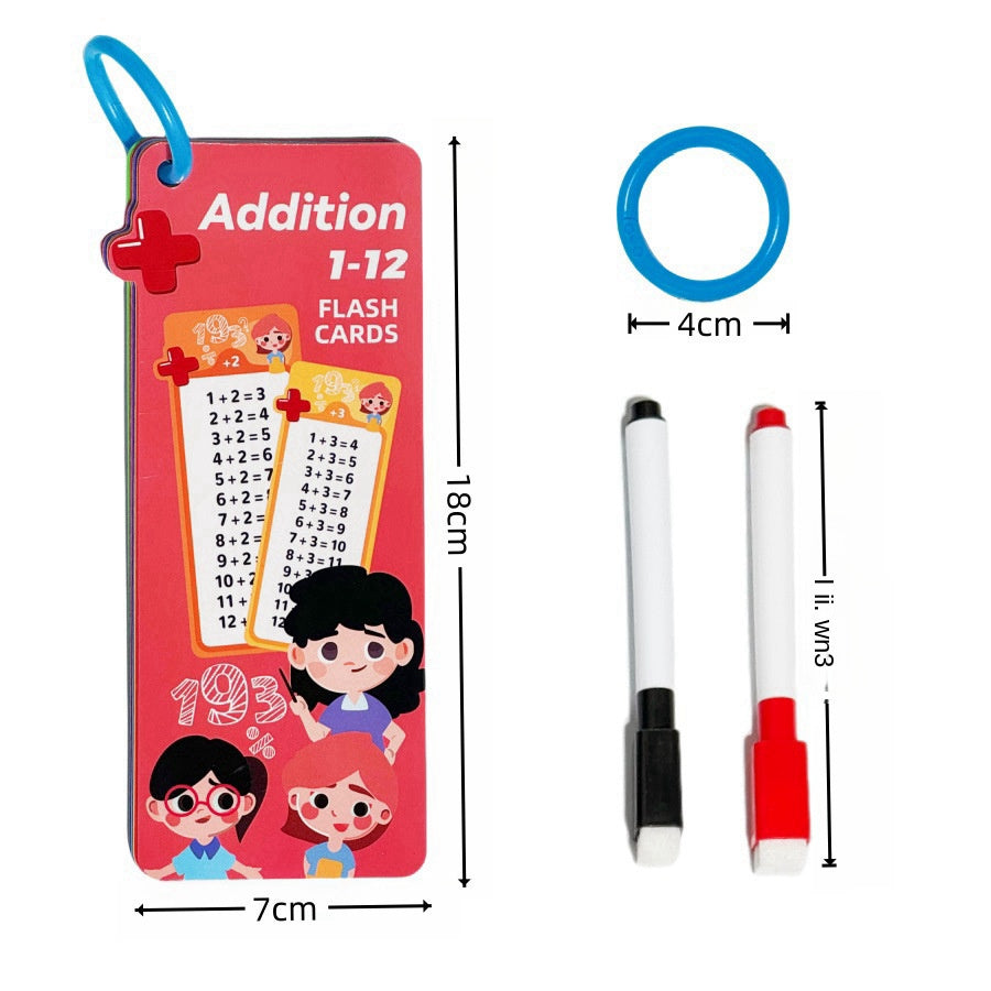 Multiply the Hustle – Flash Card Learning Set