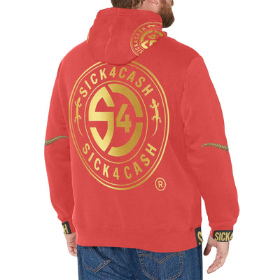 🔥 SICK4CASH® Men's Long Sleeve Fleece Hoodie