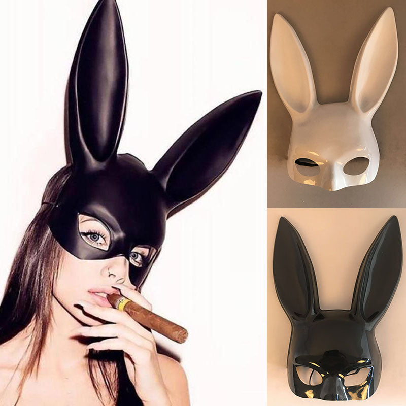 Bunny Ears Party Mask – Flirt, Flash, and Festival Vibes