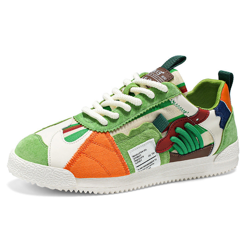 Thin Multi-Dopamine Agan Sneakers – Men's Breathable Mesh, Fashion-Forward Versatile Sports Shoes