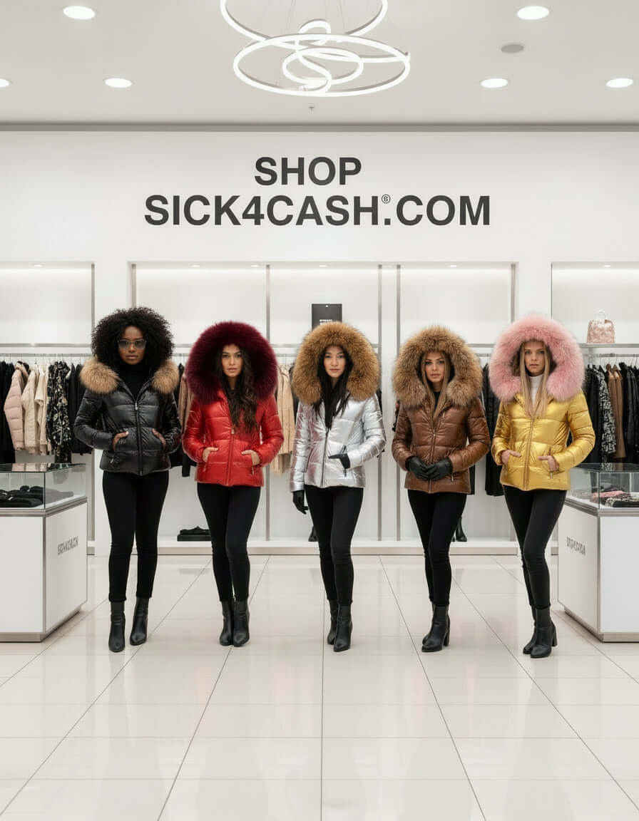 SICK4CASH European and American Cotton Jacket