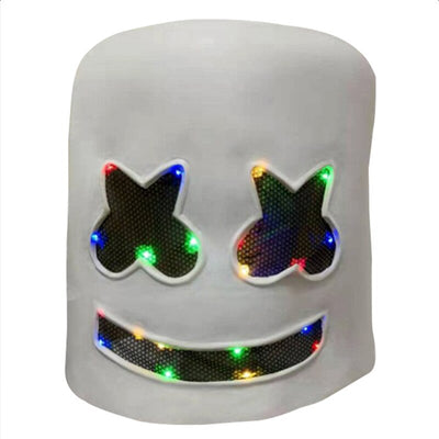 Cosplay Masker Party Carnaval Night Cosplay accessoire Anime Comic Cartoon gezichtsstuk DJ Gezichtsmasker Halloween Grappig flash licht