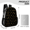 Sick 4 Cash Monogram Transparent Bag 17" — New Drop. No Secrets. All Hustle.