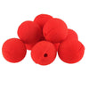 10Pcs Adorable Red Ball Sponge Clown Nose for Party Wedding Decoration Christmas Halloween Costume Magic Dress Accessories