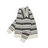 College Style Striped Mohair Loose Casual Unisex Sweater