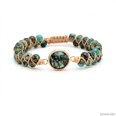 Copper designer bracelet frequency
