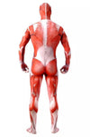 Attack on Titan Super Giant Jumpsuit Muscle Shapewear Halloween 3D Printed Suit