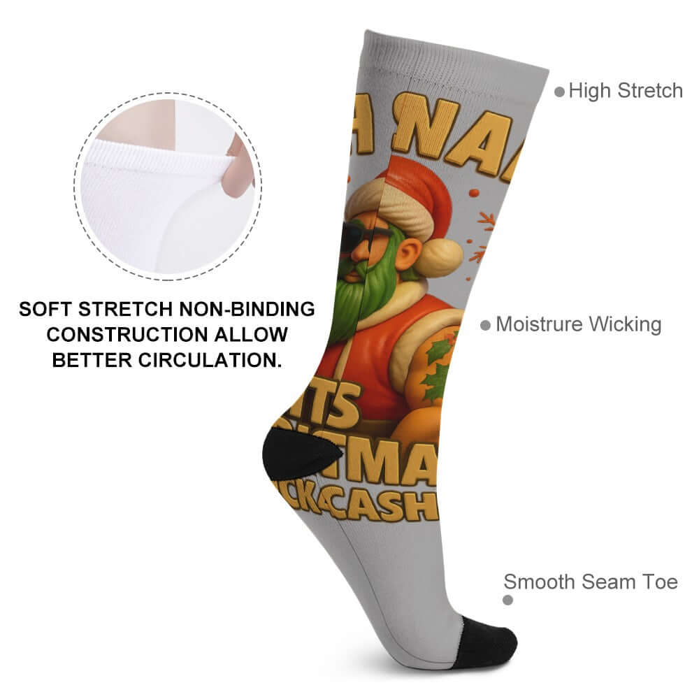 “OH SNAP IT’S CHRISTMAS” Socks - Limited Holiday Drop