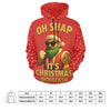 SICK4CASH® OH SNAP IT'S CHRISTMAS Hoodie – Limited Holiday Drop