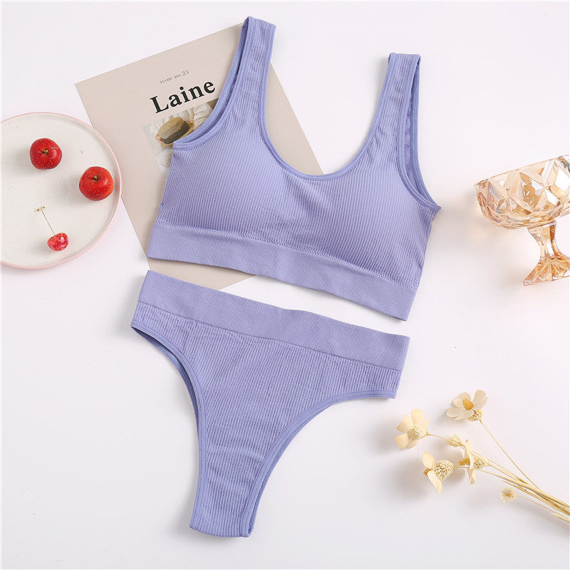 Seamless Wireless Lingerie Set – Smooth, Sculpted, and Unapologetically You
