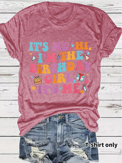 Happy Birthday to Myself – Alphabet Tee