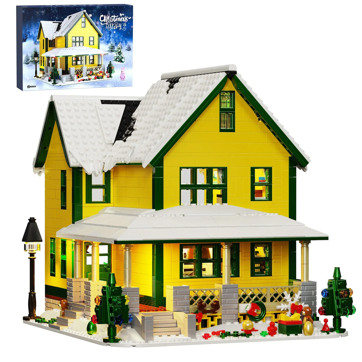 Christmas Story House Building Blocks Kit
