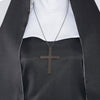 Halloween TheNun Ghost Sister cosplay costume, black horror nun costume, priest cosplay costume